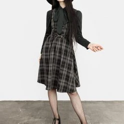 MET1 Bittersweet Check Dress