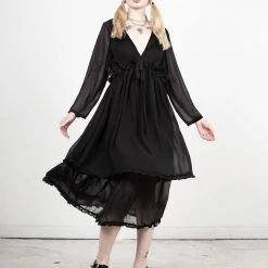 MET1 Clothing Sacrifice Floaty Maxi Dress