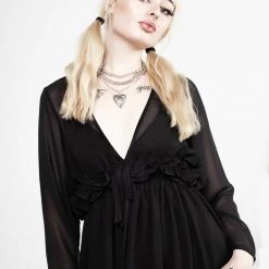 MET1 Clothing Sacrifice Floaty Maxi Dress