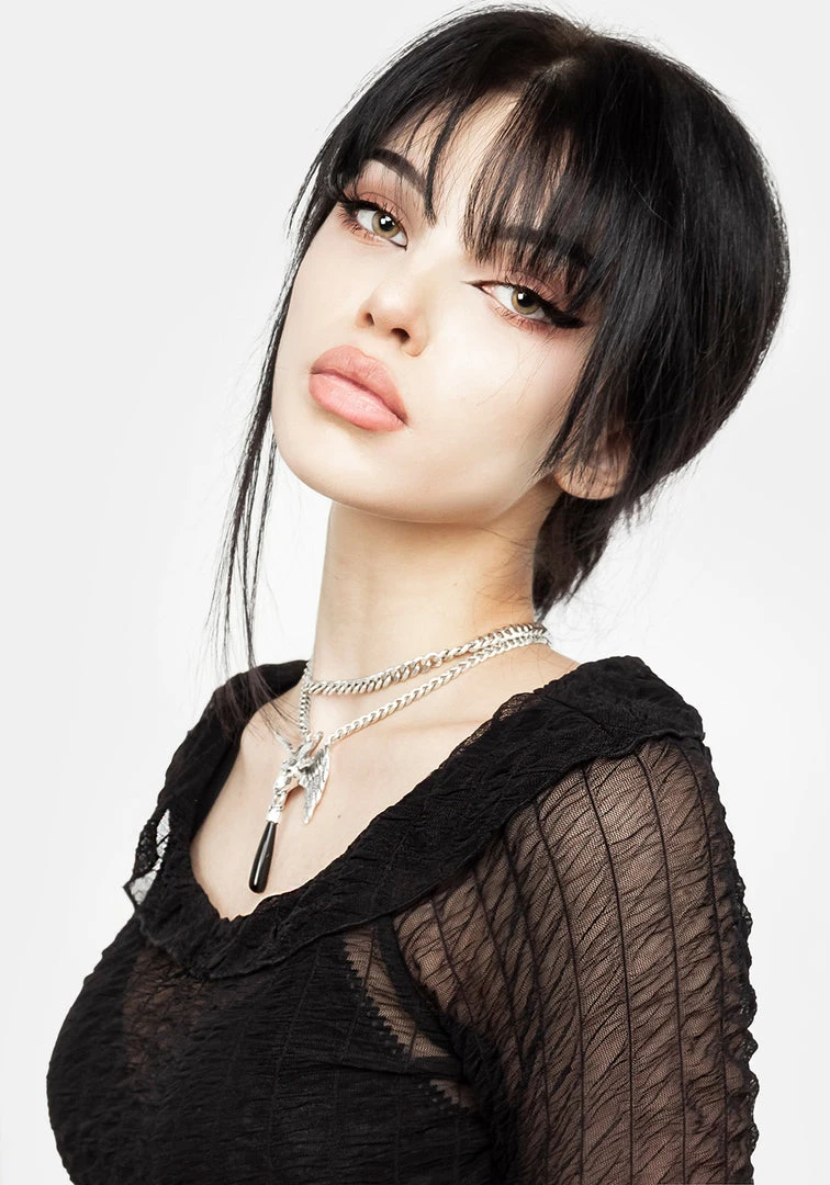 MET1 Whisper Gathered Mesh Top Clothing 4 MET1 Whisper Gathered Mesh Top Clothing