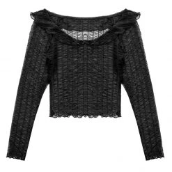 MET1 Whisper Gathered Mesh Top Clothing 16 MET1 Whisper Gathered Mesh Top Clothing