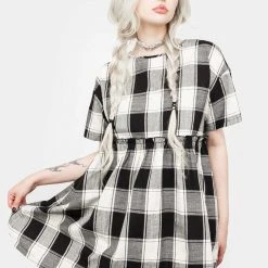 MET1 Clothing Shirley Ruffle Skater Dress