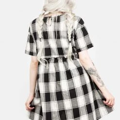 MET1 Clothing Shirley Ruffle Skater Dress