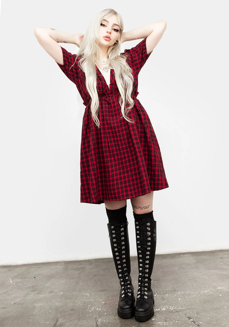 MET1 Dreadful Ruffle Smock Dress 7 MET1 Dreadful Ruffle Smock Dress