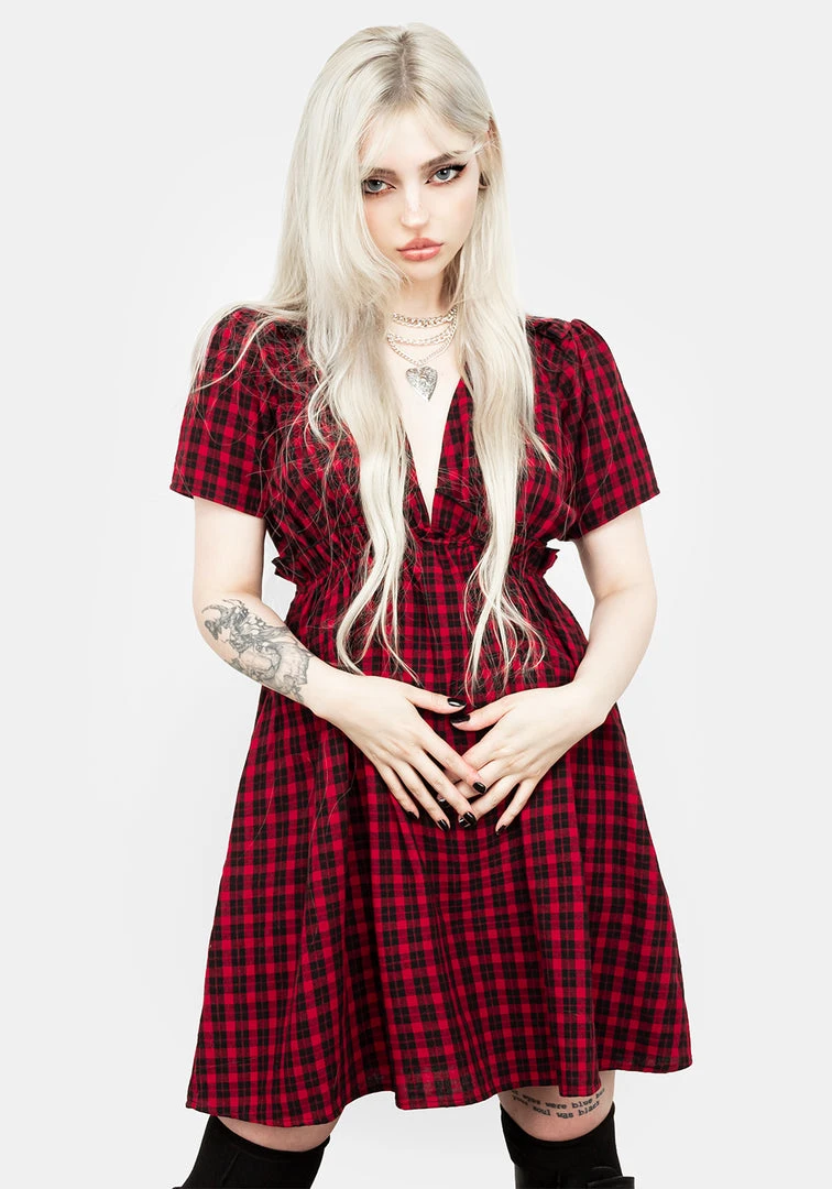 MET1 Dreadful Ruffle Smock Dress 6 MET1 Dreadful Ruffle Smock Dress