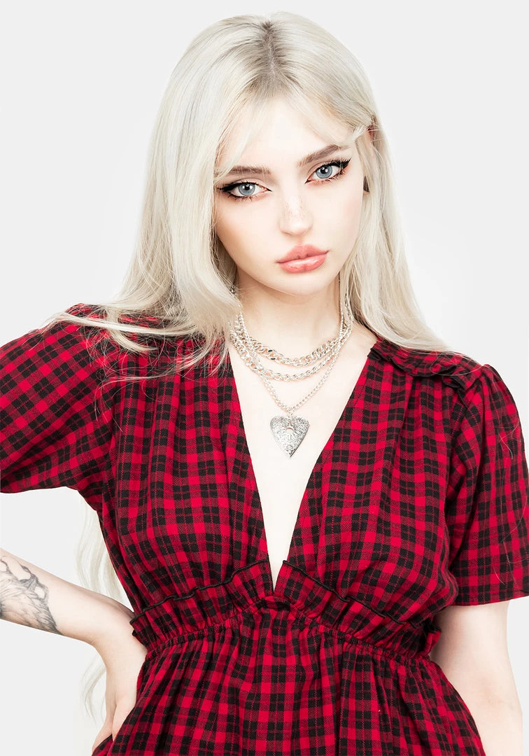 MET1 Dreadful Ruffle Smock Dress 4 MET1 Dreadful Ruffle Smock Dress