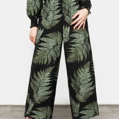 MET1 Coming Soon Fern Flowy Trousers 14 MET1 Coming Soon Fern Flowy Trousers