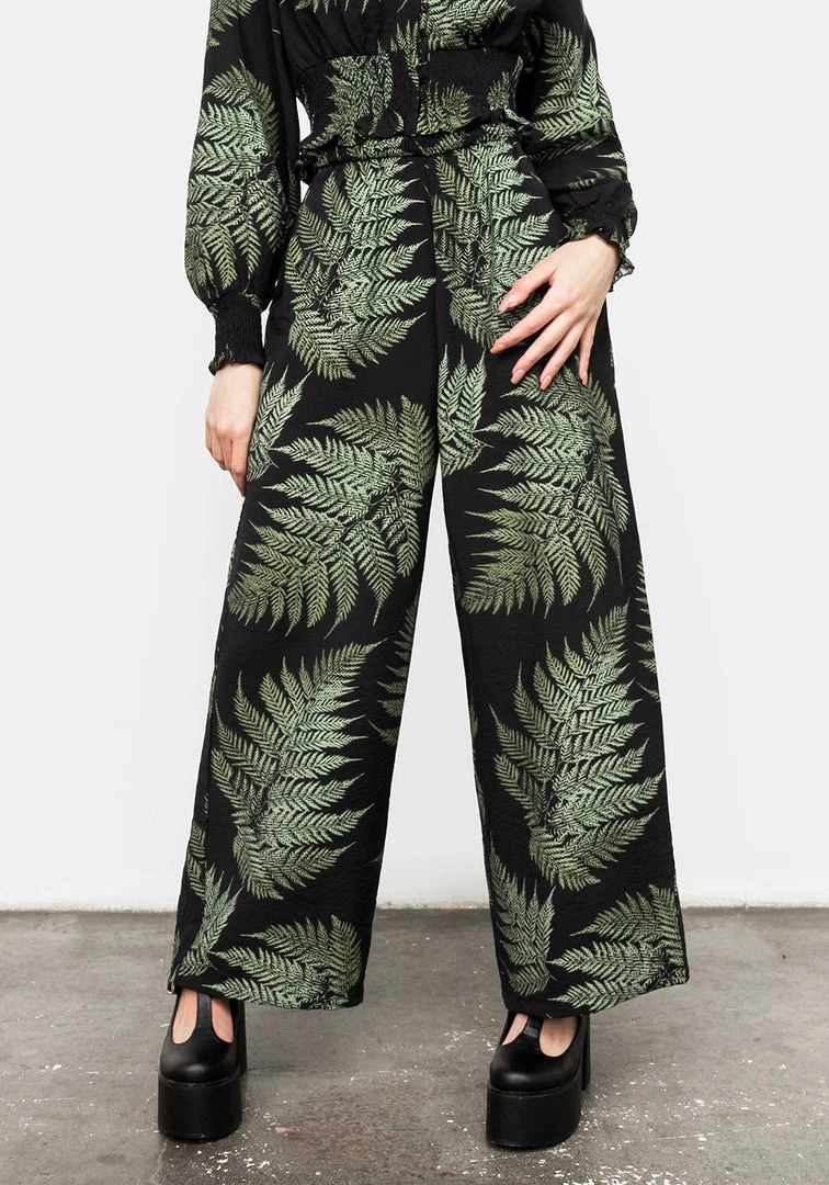 MET1 Coming Soon Fern Flowy Trousers 5 MET1 Coming Soon Fern Flowy Trousers