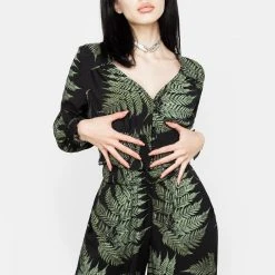 MET1 Coming Soon Fern Flowy Trousers 16 MET1 Coming Soon Fern Flowy Trousers