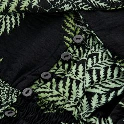 MET1 Fern Flowy Sleeve Top