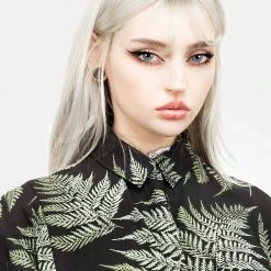 MET1 Fern Midi Shirt Dress Women