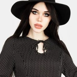 MET1 Chandra 70s Split Midi Dress Clothing