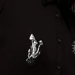 MET1 Harvest Embroidered Oversized Shirt