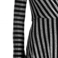 MET1 Clothing Roxy Glitter Mock Wrap Dress 15 MET1 Clothing Roxy Glitter Mock Wrap Dress