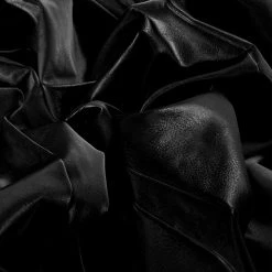 ORI1 Aureole Faux Leather Blazer