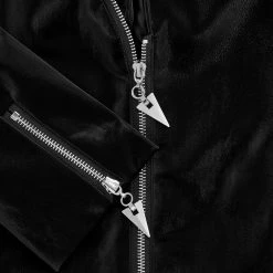 ORI1 Aureole Faux Leather Blazer