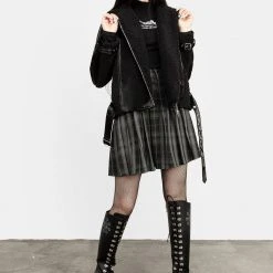 ORI1 Motley Oversized Biker Jacket