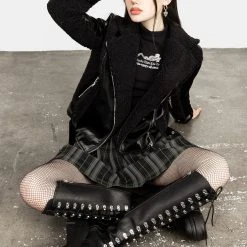 ORI1 Motley Oversized Biker Jacket