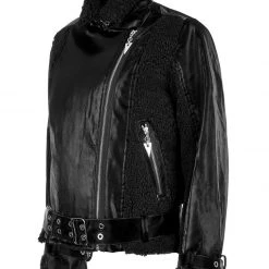 ORI1 Motley Oversized Biker Jacket