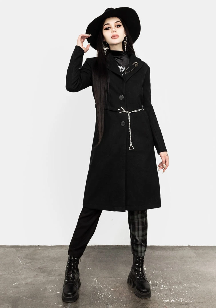 ORI1 Clothing Dark Matter Longline Coat 5 ORI1 Clothing Dark Matter Longline Coat