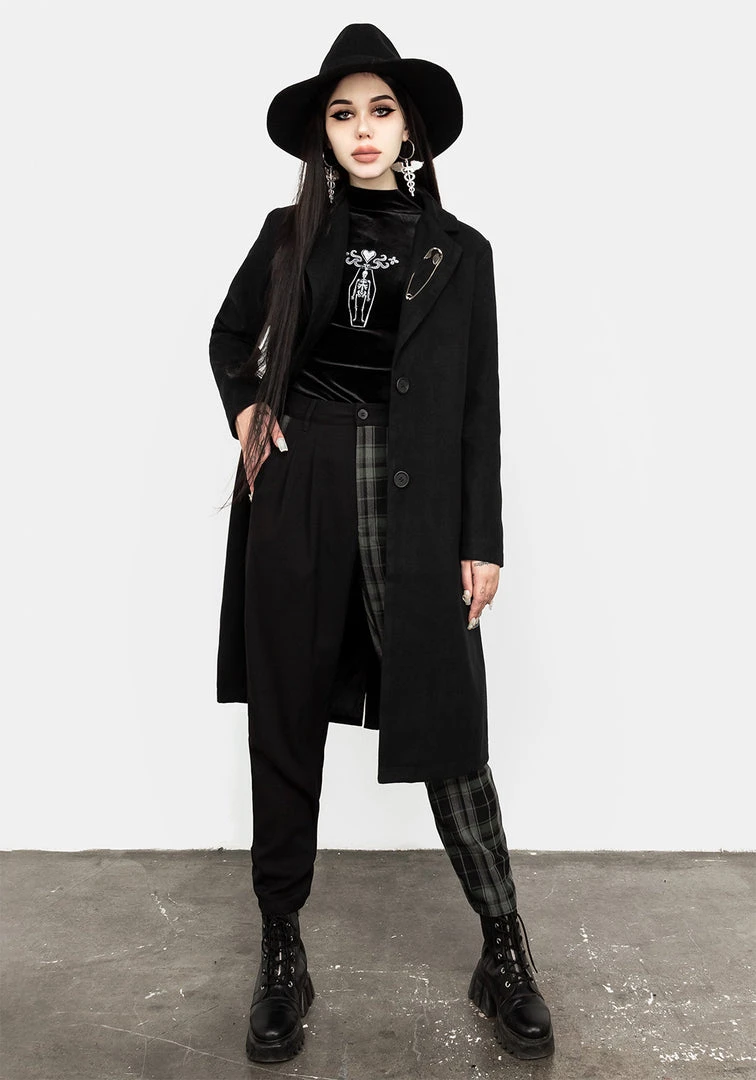 ORI1 Clothing Dark Matter Longline Coat 8 ORI1 Clothing Dark Matter Longline Coat