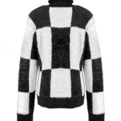 WEI1 Two-Tone Checkerboard Jumper
