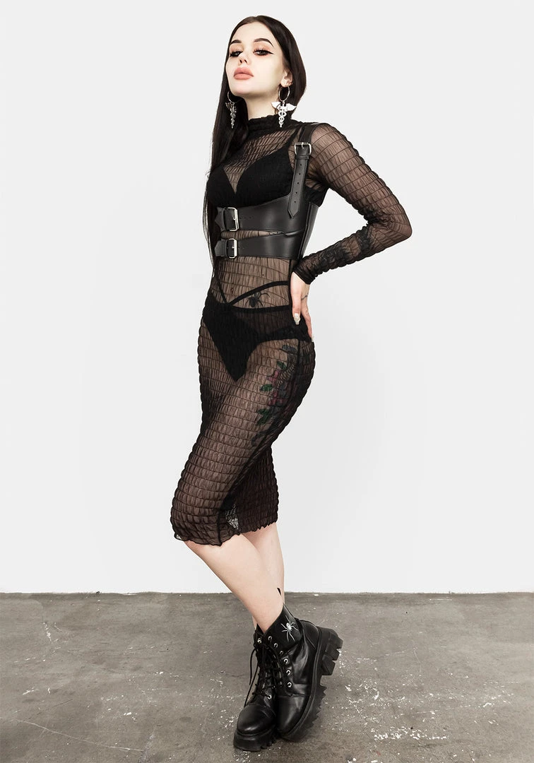 YHU1 Exorcism Double Belt Harness 7 YHU1 Exorcism Double Belt Harness