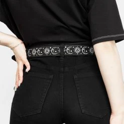 YHU1 Zappa Guitar Strap Jeans Belt Accessories