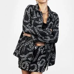 JB1 GROUNDED OVERSIZED DENIM JACKET