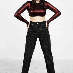 JB1 Venom Mom Jeans Women