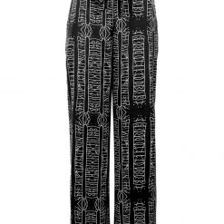 LVT1 Runes Wide Leg Trousers
