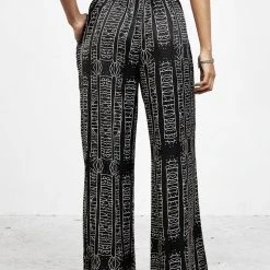 LVT1 Runes Wide Leg Trousers