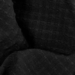 MET1 Mortem Midi Dress With Puff Sleeves