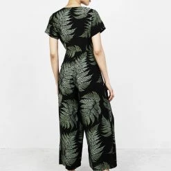 MET1 Women Fern Relaxed Jumpsuit