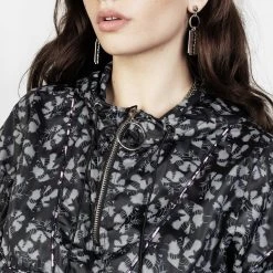 MET1 Women Electra Crop Anorak Jacket