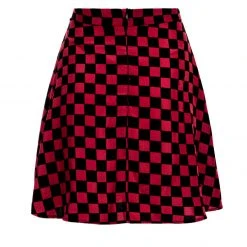 MET1 Women Arcade Mini Skater Skirt
