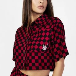 MET1 Arcade Crop Boxy Shirt Women