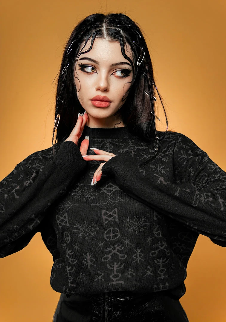 HIG1 Clothing Misrule Knit Jumper 4 HIG1 Clothing Misrule Knit Jumper