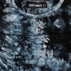 MET1 DRACONIC TIE DYE MIDI SKATER DRESS