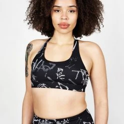 DIF1 Graffiti Sports Bra