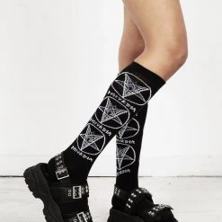 HAI1 Clothing GOETIC LONG SOCKS
