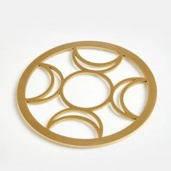 KEO1 TRIPLE MOON BRASS COASTER Men
