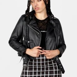 ORI1 Clothing Thrash Leather Jacket