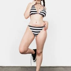 DIF1 PARALLEL LINES TRIANGLE SWIM BRIEFS Clothing