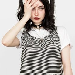 DDS1 Josephine Skater Vest Dress