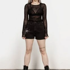 MET1 Women Venom Mesh Crop
