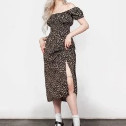 MET1 Milkweed Midi Dress Clothing