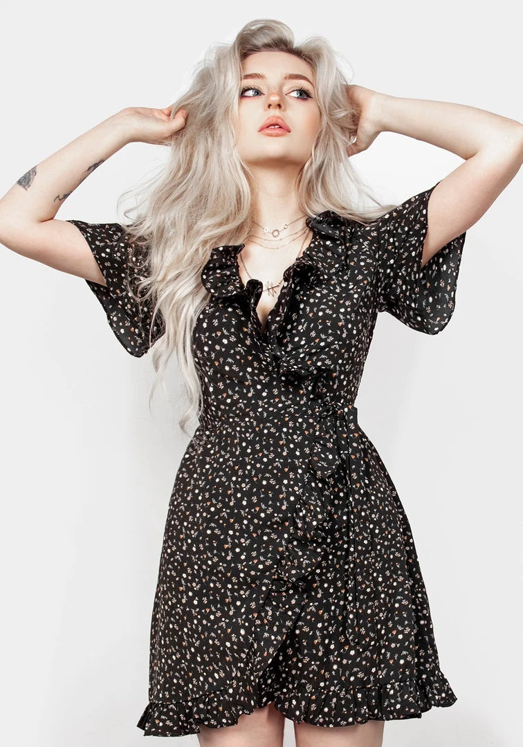 MET1 Moonseed Wrap Ruffle Dress 7 MET1 Moonseed Wrap Ruffle Dress