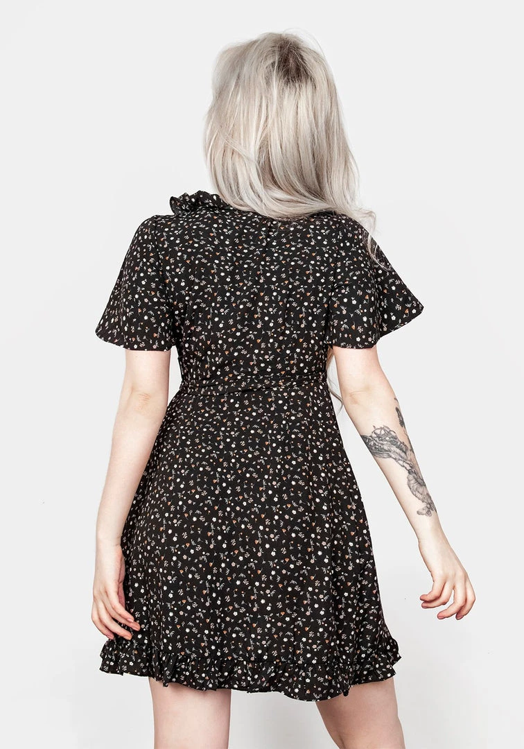 MET1 Moonseed Wrap Ruffle Dress 8 MET1 Moonseed Wrap Ruffle Dress