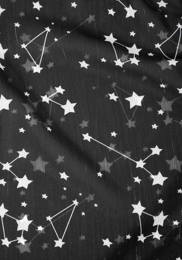 MET1 Cosmos Sheer Kaftan Dress Clothing 9 MET1 Cosmos Sheer Kaftan Dress Clothing